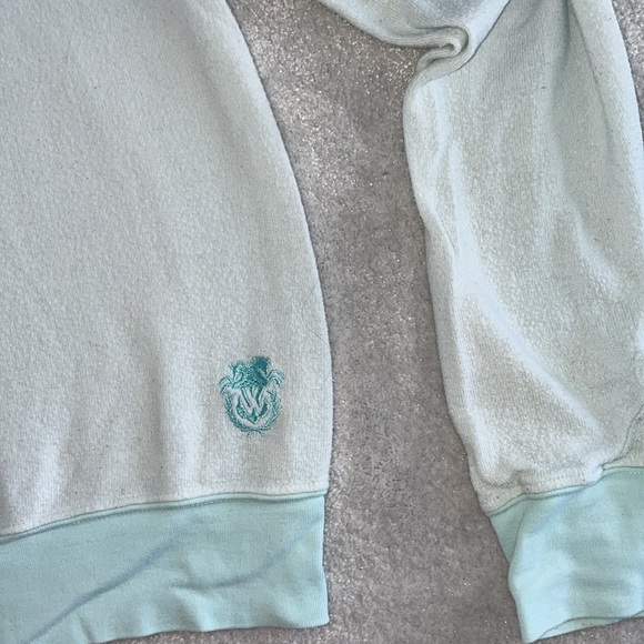Wildfox Baggy Beach Jumper in Light Blue - Picture 3 of 4